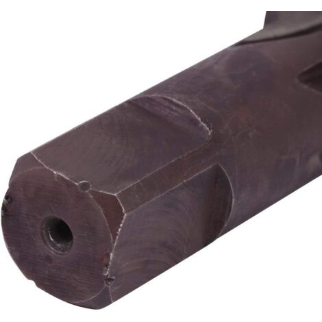 Oumefar Set Di 2 Alesatori Conici Morse HSS MT3 – Frese Per Sgrossatura E Finitura, Codolo Dritto, Per Ferro E Alluminio