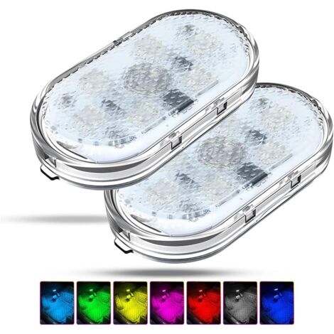 Kit De 10 Luces LED Para Interior De Furgoneta O Coche - Tiras Ultrabrillantes, 12V, Adhesivo, Ideal Para Camiones O Caravanas