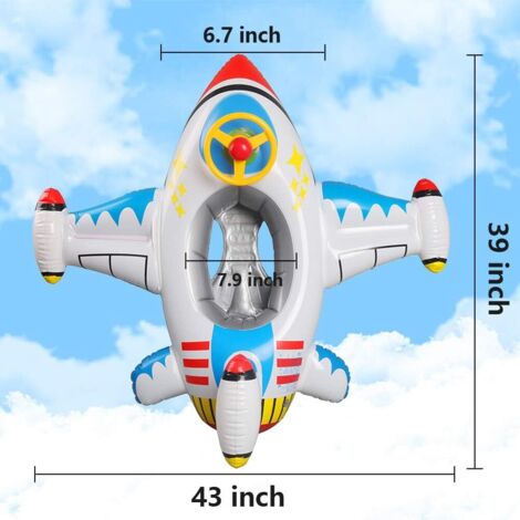 Flotador De Natación Para Bebé – Anillo Inflable Con Asiento Ancho, Doble Cámara, Dinosaurio Amarillo, Para Niños De 6 Meses A 3 Años (hasta 20 Kg) – Ideal Para Piscina, Mar O Lago