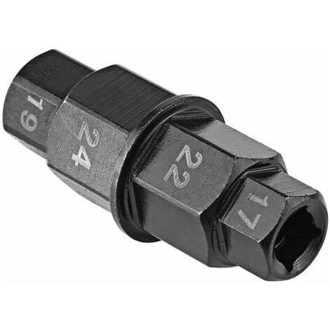 Adaptador de rueda delantera de motocicleta Tigrezy, 1 pieza, 17, 19 y 22, llaves de vaso, extracción y montaje, eje de rueda delantera de motocicleta de 24 mm (1/5)