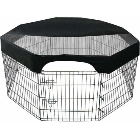 Red de cerca octogonal para mascotas Tigrezy de 24 y 8 paneles, cubierta impermeable para sombra (1/5)