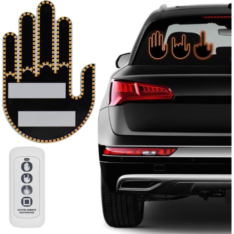Lámpara LED Para Dedo De Coche Con Mando A Distancia, Luz De