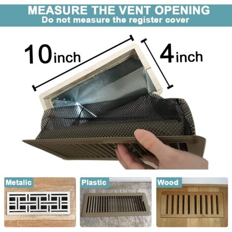 Difusor Cuadrado De ABS Para Aire Acondicionado - Con Resorte A Presión, Fácil De Instalar