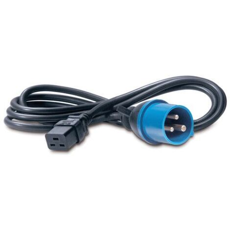 Cavo di rete Patch in CCA Cat.6 Nero UTP 2m