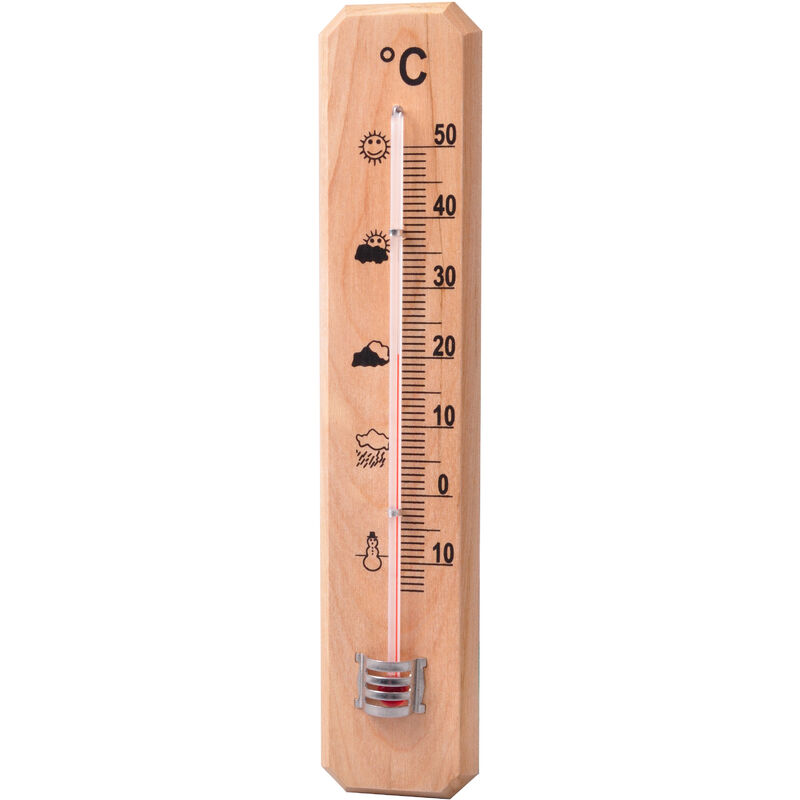 Analoges Innen-Außen-Thermometer aus Aluminium, 9,80 €