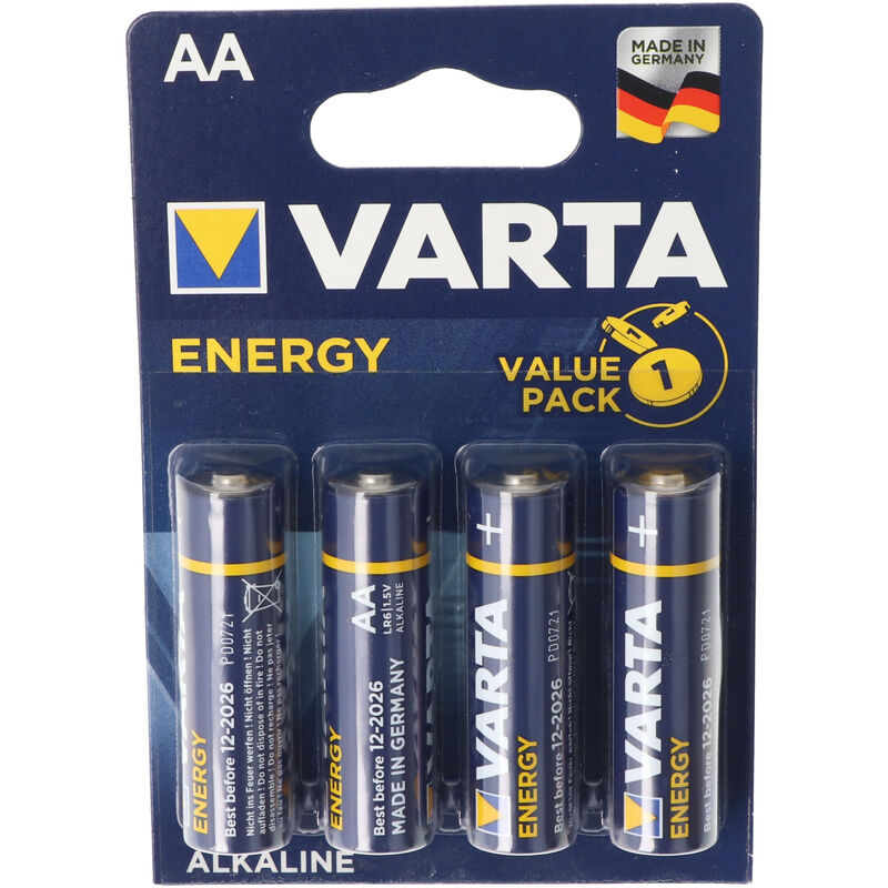 24 VARTA Batterien ENERGY Mignon AA 1,5 V