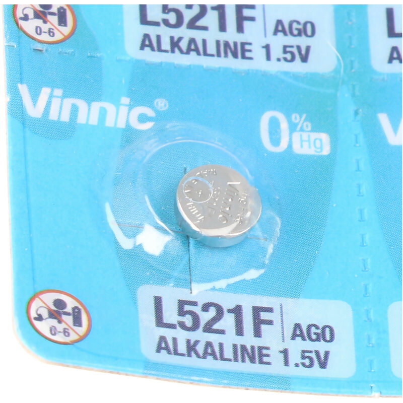 Pile bouton Alkaline 1,5V 42mAh - LR54, RW89, 189