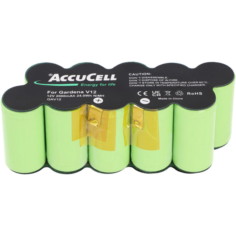 12V 3.0AH Ni-MH Akku Für Gardena AP12 Accu System V12 2110 2150 2170 2220 2252