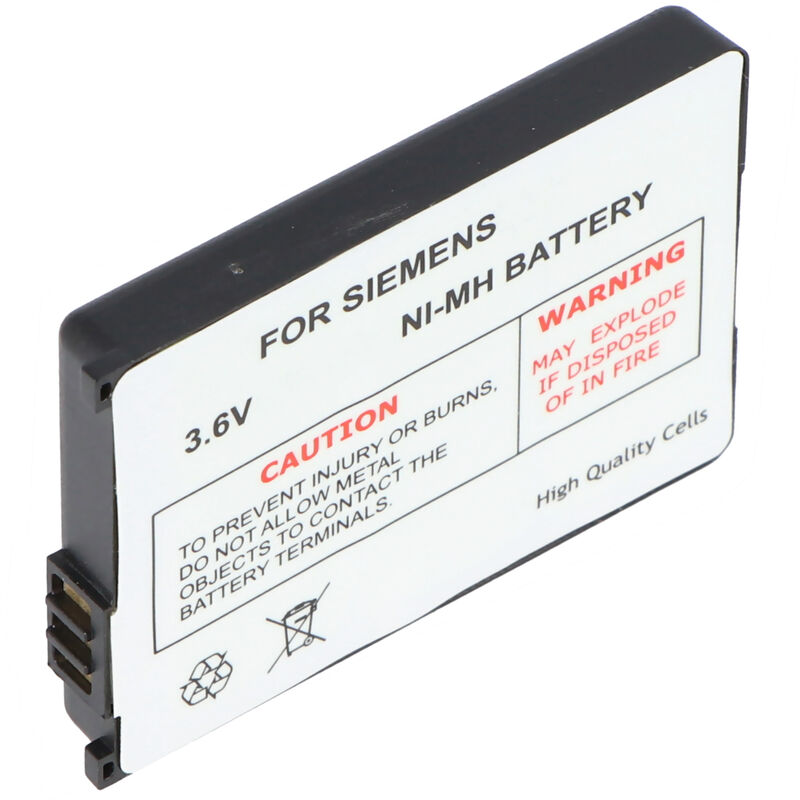 Batterie AccuCell adaptée pour Siemens Gigaset GS180 V30145-K1310