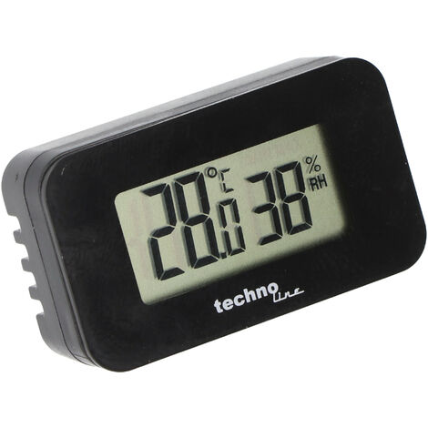 Thermometer, Innen- & Außentemperatur, MIN/MAX Speicher, weiß-grau