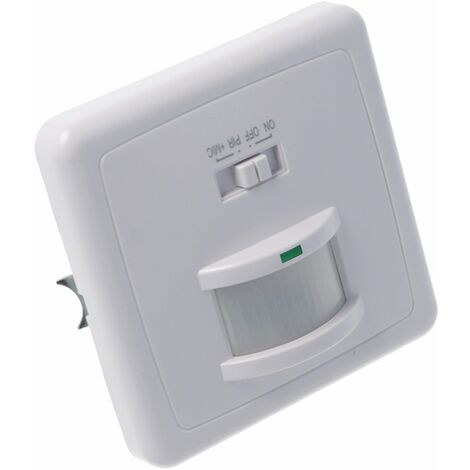 230V LED Infrarot Sensor Schalter Bewegungssensor IR Unterputz bis Innenbereich 