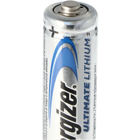 4x AA Energizer Ultimate Lithium L91 - 1.5V - AA / 14500 - Lithium