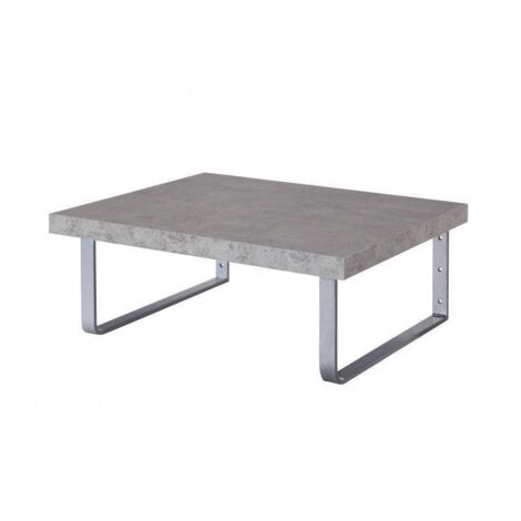 Mob-In – Plan de toilette suspendu 60 cm – Épaisseur 3,8 cm – Finition décor chêne ou effet béton – Équerres invisibles pour installation