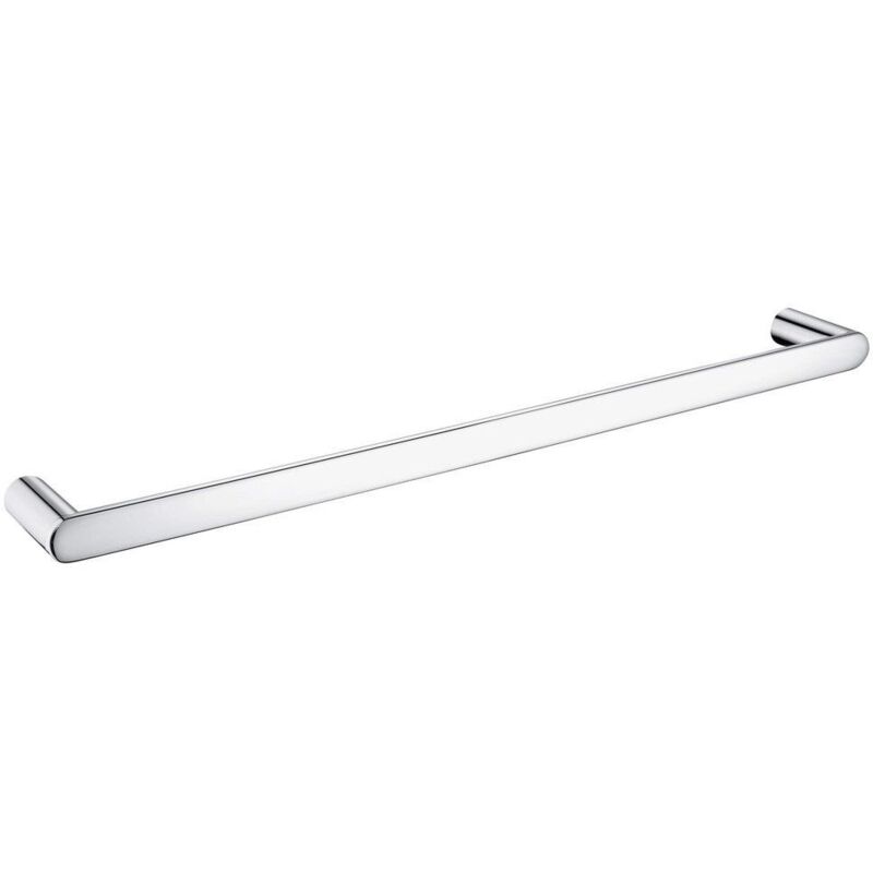 Porte-Serviettes Mural 40 Cm Chromé - Barre Porte Serviette Acier Inoxydable Moderne Pour Salle De Bain
