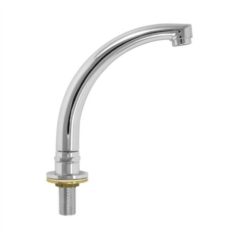 Bec orientable chromé pour lavabo 200 mm 1/2" M  Tecom