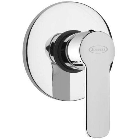 Mitigeur encastré de douche chromé avec plaque - Eolo Jacuzzi (1/2)