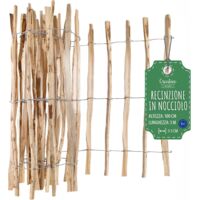 Recinzione Nocciolo 100x5 m - Spazio Listelli 3-5 cm