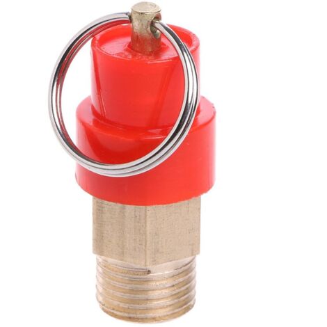Pressure Regulator with Safety Valve for 1/4'' BSP Air Compressor and 10kg
