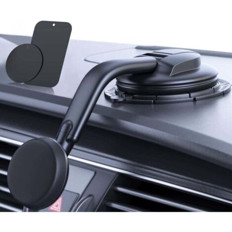 Car Phone Holder [Powerful Magnets] for Dashboard and Windshield Phone Holder with Suction Cup Suitable for iPhone Android Car Mount