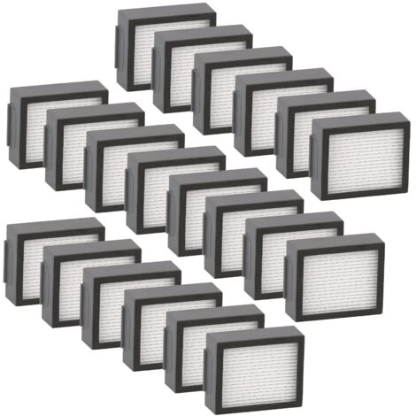 (20pcs) Replacement HEPA Filter Compatible with iRobot Roomba i7 i7+ J7 j7+ Plus i3 i3+ i2 i2+ i1 i1+ i4 i6 i6+ i8 i8+ E5 E6 E7 EVO EI and J Series Filter Kit (NOT FOR J7+ Combo) (1/5)