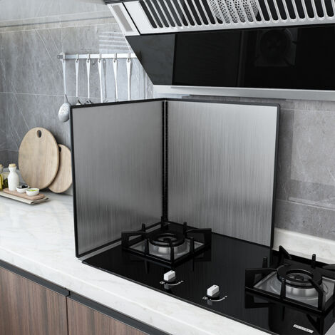 Foldable Kitchen Splatter Guard, Stovetop Splatter Guard, Stovetop Splatter Guard (4040cm) (1/5)