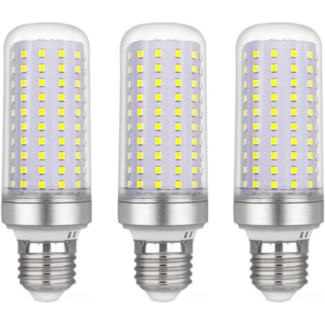 E27 30W LED Corn Bulb, AC175-265V, Cool White 6000K 2500LM, Non-Dimmable, Equivalent to 300W Halogen Bulb, LED Corn Light Bulb for Chandeliers, Ceiling Lights, Table Lamps and Floor Lamps, 3-Pack (1/5)