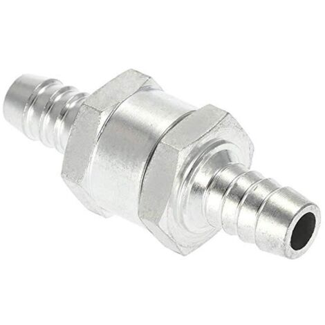 4pcs One-Way Aluminum Fuel Return Check Valve (6, 8, 10, 12mm) for Low ...