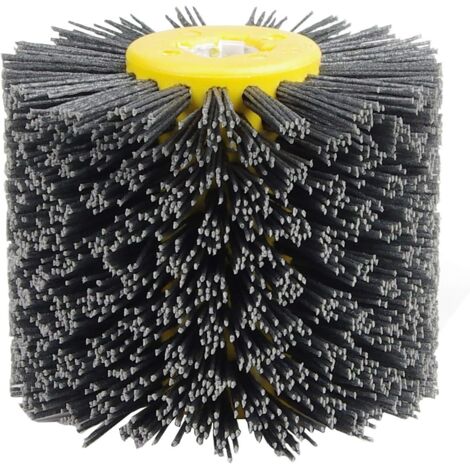 Abrasive Brushes 120 Polishing Wheel Abrasive Wire Wheel Diameter 120 mm Black (120) (1/5)