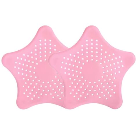 Silicone Sink Strainer, 2 Pack Silicone Hair Strainer, Kitchen Sink Strainer, Universal Silicone Filter, for Shower, Bathtub and Kitchen (1/5)