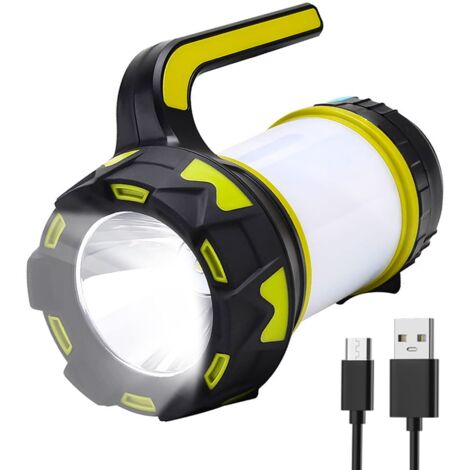 6-in-1 Waterproof Rechargeable LED Camping Light with 6 Modes, Ideal for Fishing, Hiking, Camping (1/5)