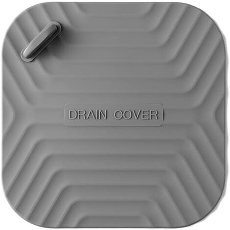 Sink Stopper, Silicone Bathtub Stopper, Kitchen Sink Drain Stopper, Bathroom Drain Stopper, Shower Sink Drain Stopper, Laundry Sink Drain Stopper (Gray), Gray (1/3)