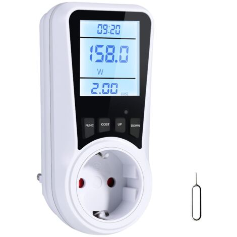 Energy Meter Socket with Wattmeter, Digital Energy Meter Socket ...