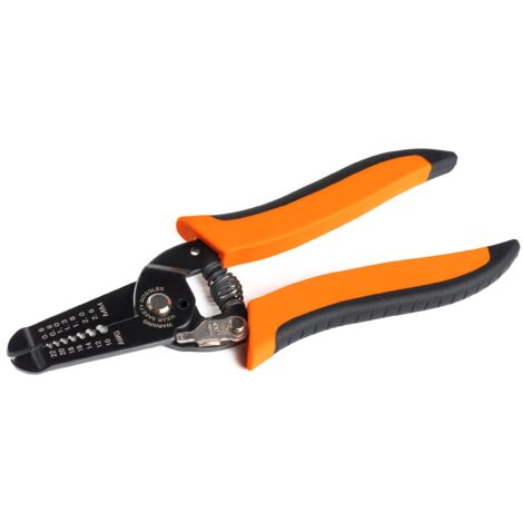Wire Stripper and Cutter - Wire Stripping Tool for Solid and Stranded Wires 22-10 AWG (1/5)