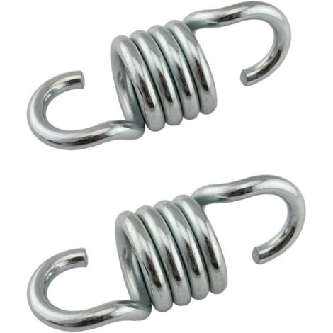 Pack Rustproof Galvanized Iron Hammock Springs for Hanging Chairs and Porch Swings, 500kg Weight Capacity (1/5)