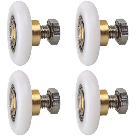 25mm shower door rollers, shower door sliding roller wheels, shower door roller replacement wheels (1/5)