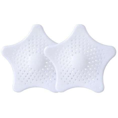 Silicone Sink Strainer, 2 Pack Silicone Hair Strainer, Kitchen Sink Strainer, Universal Silicone Filter, for Shower, Bathtub and Kitchen (1/5)