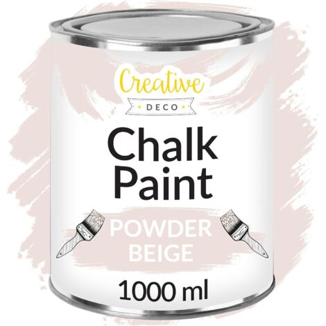 Powder Beige Chalk Paint 1L – Matt and Washable