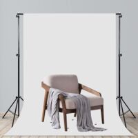 BALLSHOP 2x3 m Support de Fond Réglable, Professional pour Fond Studio Photo,Trépied Réglable Professionnel,pour Professionnel Fond Studio Photo, Photographie Portrait.