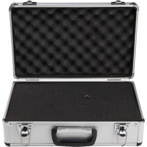 Youyijia Flight Case Large Hard Aluminium Flight Case Lockable Key Camera Storage Box 400x240x125 mm (1/5)
