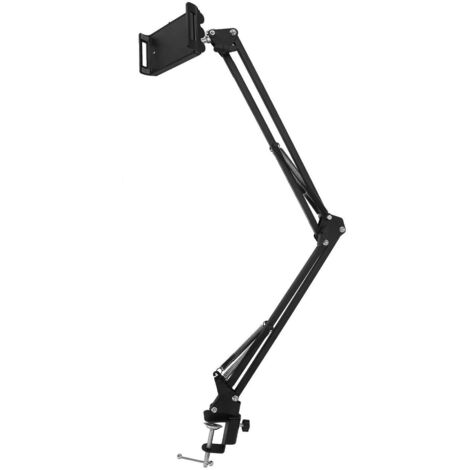 AllRight Fold Mobile Phone Holder Lazy Long Arm Non-slip Adjustable Clip Bracket Universal Type Suitable for Bedroom Office Bed Desktop (1/5)