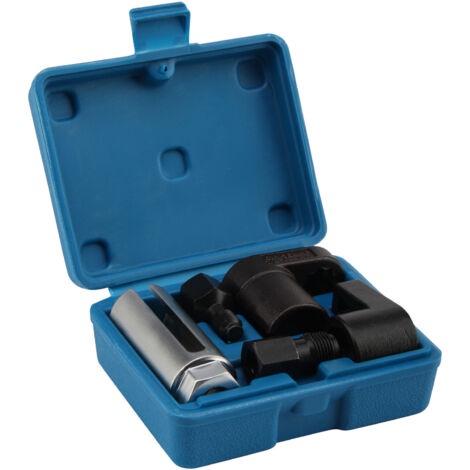 Trintion 5Piece Oxygen Oxygen Sensor O2 Oxygen Sensor Socket Kit Wrench Removal Tool and Thread Mill Kit fits Most Modern Vehicles (1/5)
