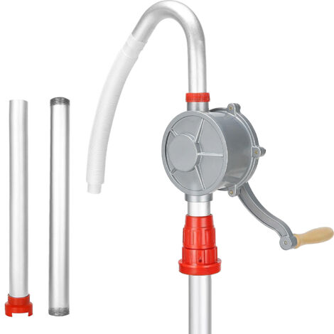 Trintion Oil Barrel Pump 120cm 200 Liter Hand Crank Oil Barrel Pump Manual Rotary Fuel Transfer for Diesel Aluminum Alloy Rotary Oil Barrel Drum Pump for Petrol Diesel Fuel Garage (1/5)