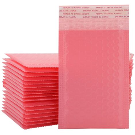 Dhouse Pink Padded Bag Mailing Envelope Padded Mailing Transport Packaging Bag Transport Packaging Mailing Self-Sealing Bubble Transport Bag Packaging Bag (1/5)