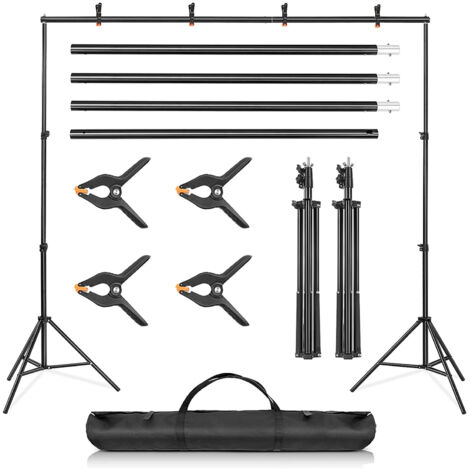 2 * 3m/6.6 * 9.8ft Photo Background Support Stand ... - Grandado