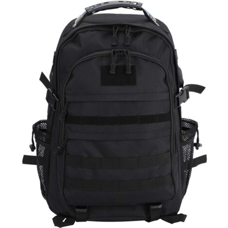 Trintion Military Backpack 50L Military Tactical Large Waterproof Backpack for Trekking and Camping Outdoor Activities (Black) (1/5)