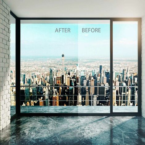 Holdfiturn One Way Mirror Window Film Silver Reflective Window Film