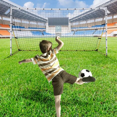 Trintion Pop-Up Football Goals 12ft x 6ft Ultra-Portable Goals for Garden Indoor & Outdoor Fun Thick Goal Posts - Football Toy Gift for Kids