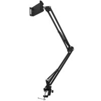AllRight Fold Mobile Phone Holder Lazy Long Arm Non-slip Adjustable Clip Bracket Universal Type Suitable for Bedroom Office Bed Desktop