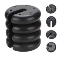 Youyijia Gazebo Weight Parasol Stand Bases Set of 4 Heavy Duty Garden Anchor Gazebo Leg for Canopy Shelters Marquees Tents Pagodas Total 9kg