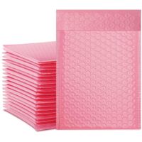 Shoze 50 Pcs Padded Envelopes 13x15cm Self-Adhering Waterproof Bubble Lined Mailer Bags for Shipping Packaging Mailing Gift